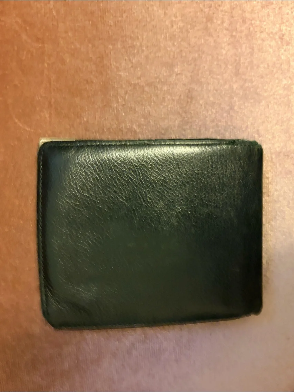 Vintage YSL Yves Saint Laurent Black Leather Men's Bifold Wallet - As Is / Poor
